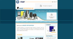 Desktop Screenshot of anandenterprise.com